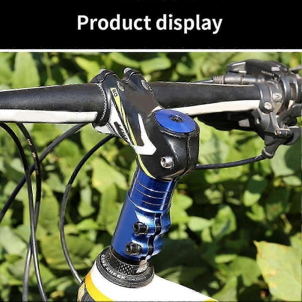 Adjustable Bicycle Stem with Double Screw Fastening