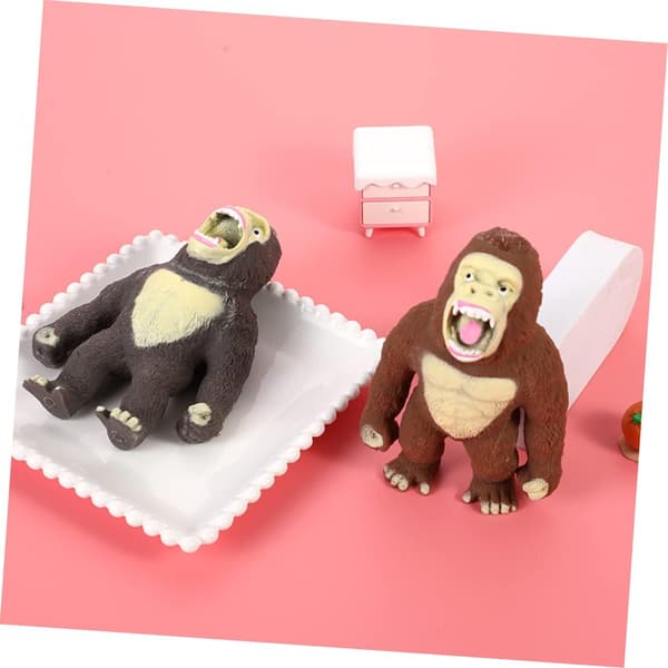 2 st Lala Music Sensorisk Leksak Presentpåse Fyllning Gorilla Leksaker Stress