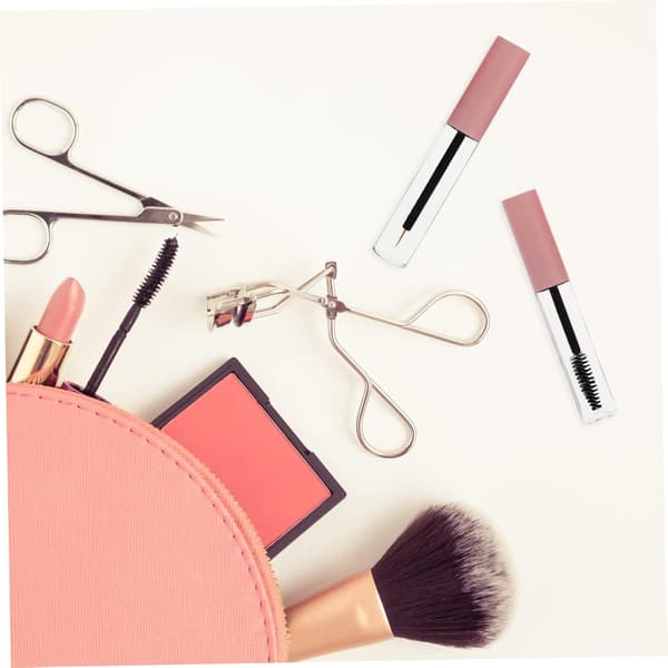 4 stk. påfyllbare maskaraflasker 10 ml PET-materiale bærbare tomme eyeliner- og lipglossflasker