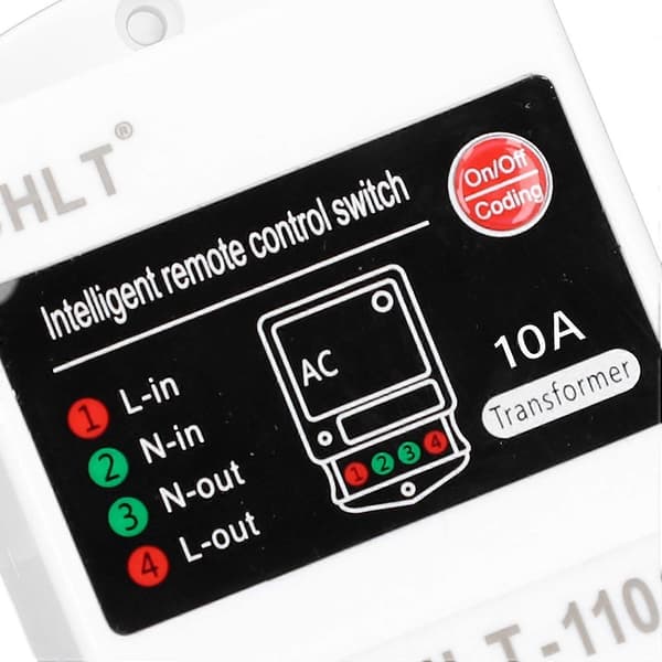 Remote Control Switch 3 km Control Range Wireless Remote Control Switch for Water Pump Motor Garage Door AC38
