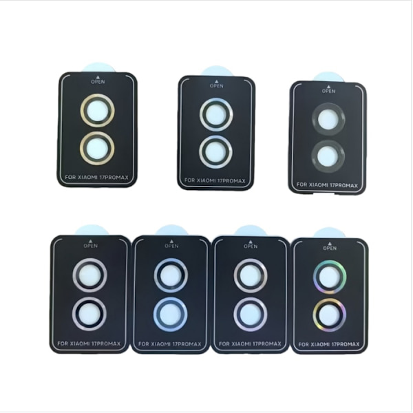 Xiaomi 17 Pro Camera Lens Protector - Tempered Glass with Diamond Eagle Eye Design
