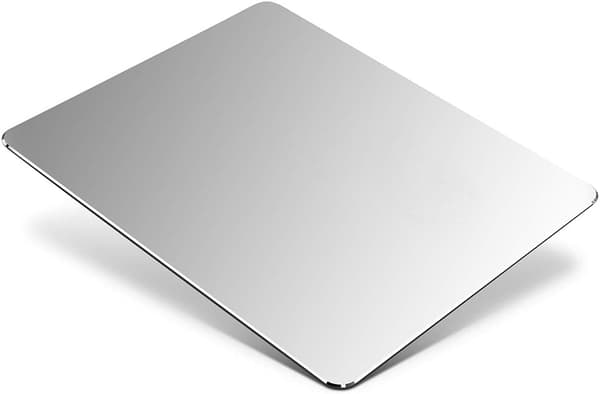 Aluminium musematte, gamingmusematte med sklisikker gummibase