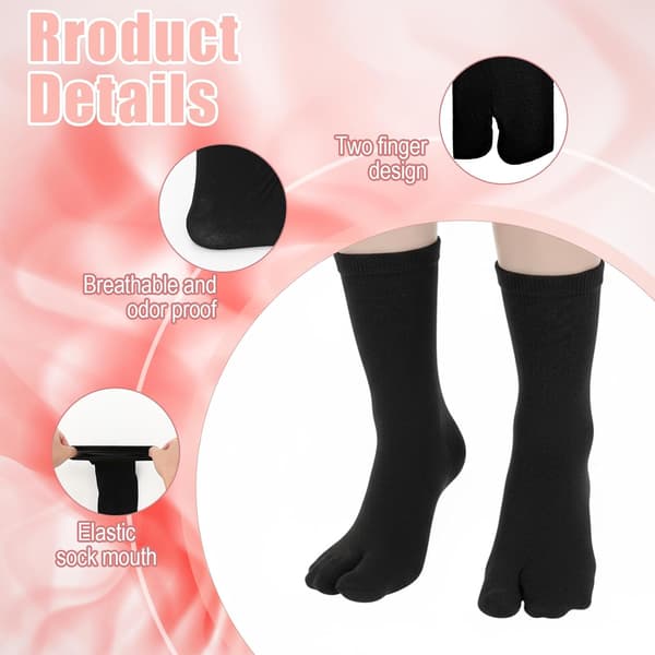 4 par Japan Tabi-sokker til mænd og kvinder