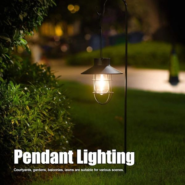 LED-valaisinlähde Lamppu Patio Parveke Puutarha Riippuva Valaisimet Ulkotilojen koristeelliset riippuvat valot puutarhaan, pihalle