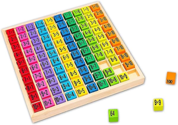 Baby Mathematical Educational Toy Math Intelligence Stick Wooden Number Counting Sticks
