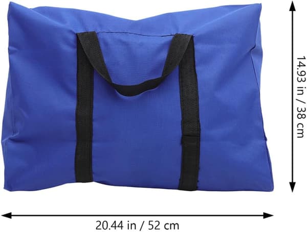2 Pcs Multifunctional Storage Bag Quilt Storage Bag Large Capacity Oxford Cloth Cotton Foldable Solution