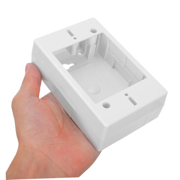 Model Surface Mounted Single Socket Box Versatile Indoor and Outdoor Use for Home