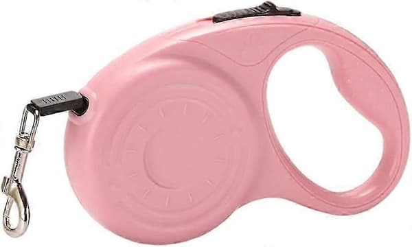 Infällbart hundkoppel, Hundkoppel, Infällbart automatiskt hundkoppel i nylon, 5 m utdragbart dragrep