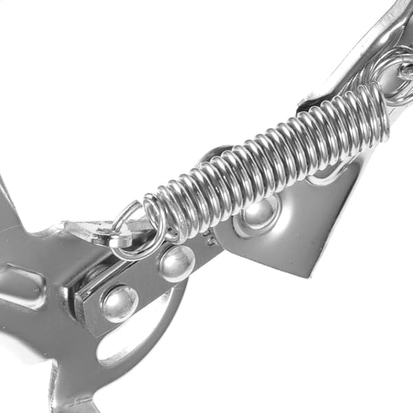 24-inch Silver Metal Bicycle Kickstand, Double-Sided Bike Accessory, Professional Replacement