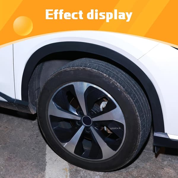 Universal Mudguard Extensions Car Wheel Arch Wing Spoiler Fender Lip Body Kit Protector Splash Guard Accessories