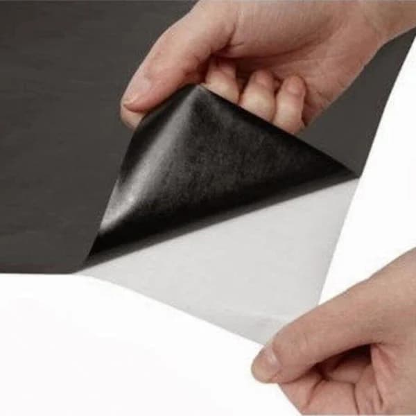 Self-adhesive whiteboard with chalk - 45x200 cm