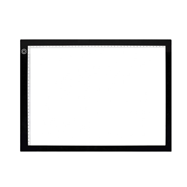 LED Light Table Drawing Tablet with Scale A3
