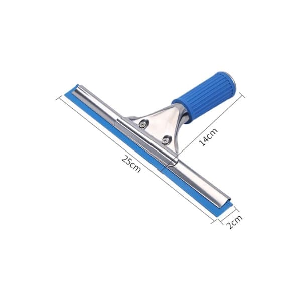 Professional Window Squeegee, Silicone Squeegee for Shower, Floor Squeegee with Handle, Rubber Blade Squeegee, Window Squeegee with 35 cm Blade