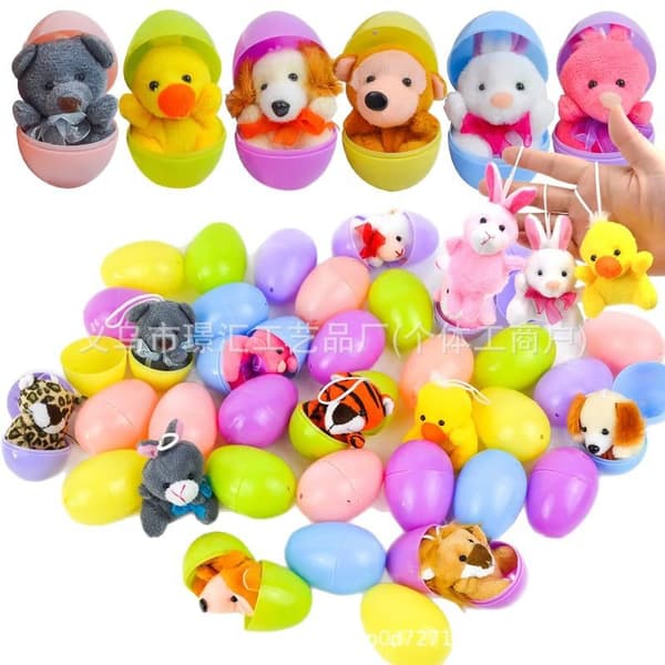 Easter Eggs with Plush Animals - Surprise Eggs with Stuffed Animals for Kids**24 pcs 24pcs 24pcs
