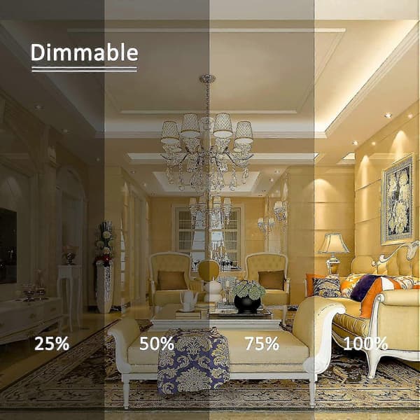 E14 40w Clear Candle Bulb, Dimmable Bulb, Warm White 2700k, 400lm, Flame Bulb, E14 Edison Screw Candle Bulbs, 6-pack