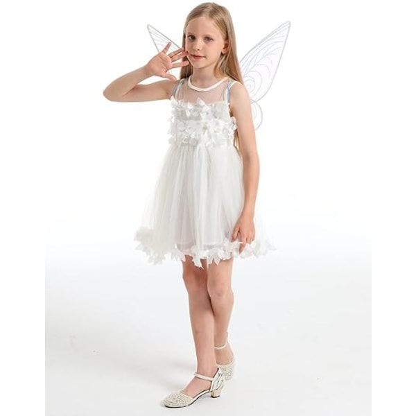 Voksne fe-vinger, skinnende gennemsigtige prinsesse-vinger, englevinger velegnet til Halloween-kostume-påklædning