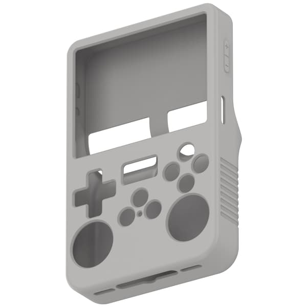 ANBERNIC R36S Silicone Protective Case - Enhanced Grip Grey Grey Grey