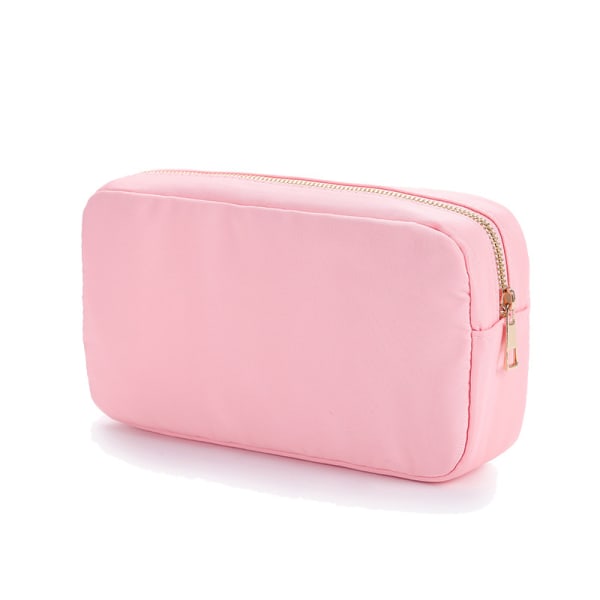Kosmetisk väska Sminkväska case, Nylon set kosmetisk väska Sminkväska (M,8#Pink)