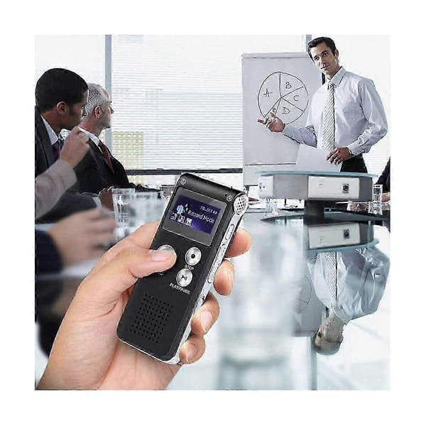 Paranormal Ghost Hunting Equipment Digital EVP Voice Activated Record USB US 8GB (Black)