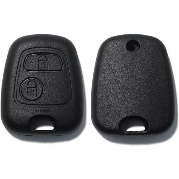 1 pc replacement key control 2 buttons for Citroen Peugeot 206 compartment