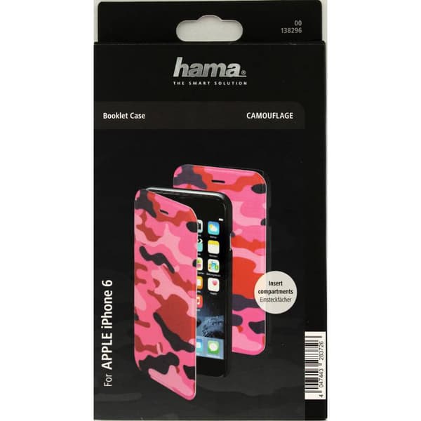 Mobilfodral Camo Rosa - iPhone 6/6S Multifärg