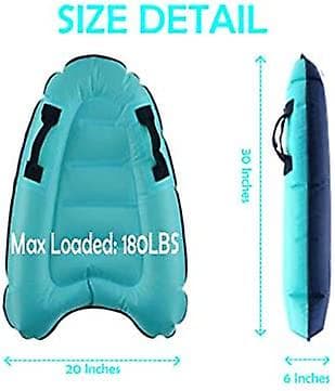 Uppblåsbara Boogie Boards för Barn Pool Flytande Leksaker