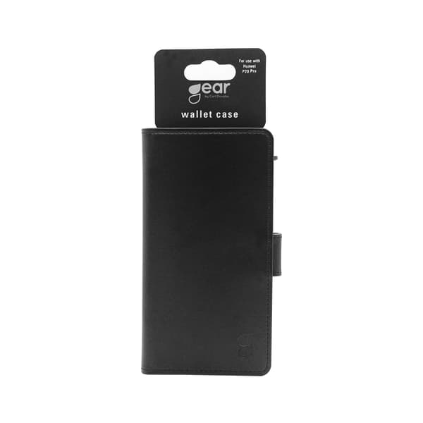Mobile Case 3 Card Slots Black - Huawei P20 Pro 2018 Vit