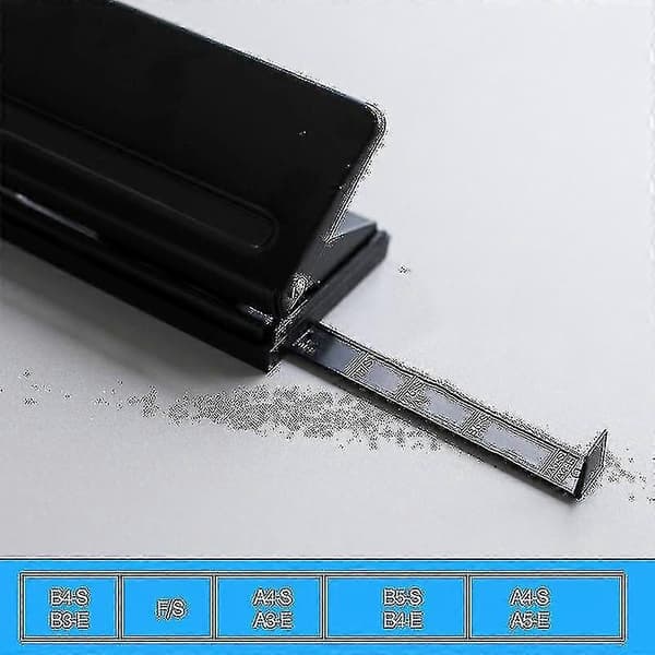 Adjustable 6-Hole Punch with Positioning Mark, Daily Paper Punch for A5 Size Six-Ring Binder Planners - Refill Pages