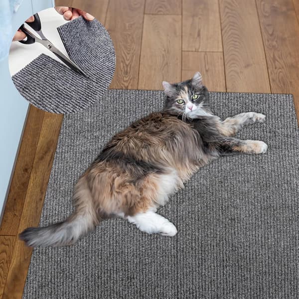 Klorematte for katter, selvklebende, klorebeskyttelse for sofa og møbler, gjenbrukbar for kjæledyr