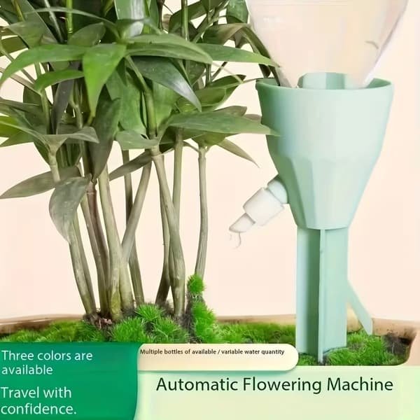 20-Piece Automatic Drip Irrigation Kit for Plants, Adjustable Water Flow, for Indoor and Garden Plants, Compatible with Standard Euro Thread Bottles
