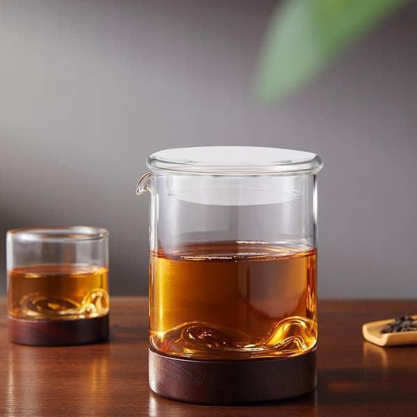 Glass Lid for Teapot 7.1+0.2 cm High Borosilicate Heat Resistant Portable Practical Replacement Lid
