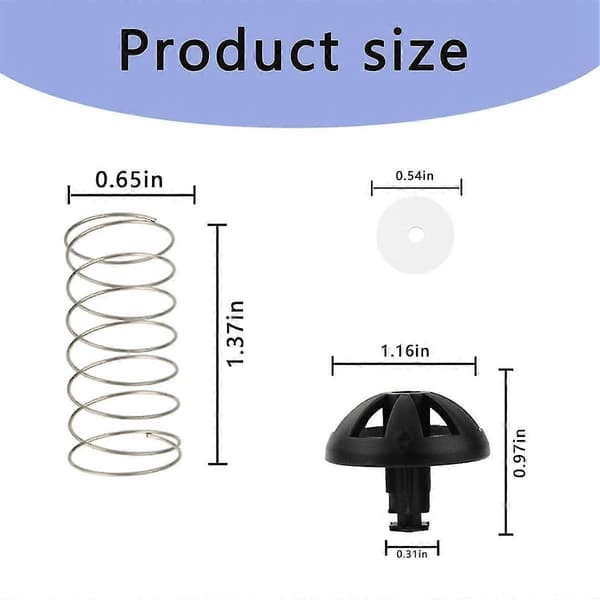 Coffee Maker Bottom Spring Loaded Stop Brew Basket for Hamilton Beach Coffee Makers - Fits Models 990117900 990237500
