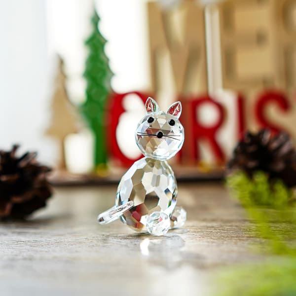 Kristalldyr Samleobjekt Glasskatt Figur Dekorasjon Papirvekt Bordpynt