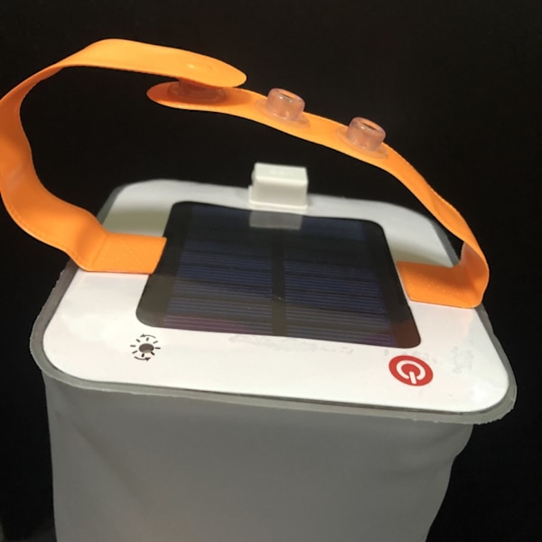 Solcellsdriven Campinglykta - Uppblåsbar LED-lampa Perfekt för Camping, Vandring, Resor och Mer - Nödbelysning vid Strömstörningar