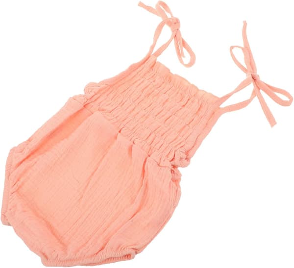 Bomull Lin Romper med Justerbare Stropper for Sommeren