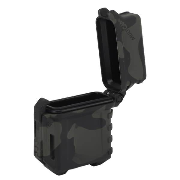 Universal Tactical Lighter Case, Multifunctional, Waterproof and Drop-proof Protective Case for Lighters - Black Camouflage