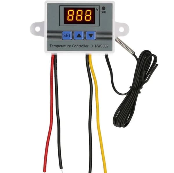 Termostat og temperaturprogrammerer intelligent temperaturkontrollbryter XH-W3002, 12V 120W