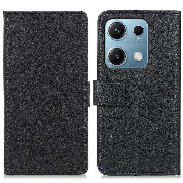 Til Xiaomi Redmi Note 14S 4G Etui PU Læder Ståpung Telefoncover