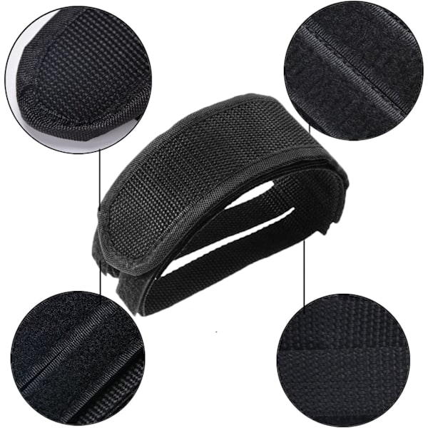 1 Par Cykelpedalstropper Pedal Tåclips Stropper Tape til Fast Gear Cykel
