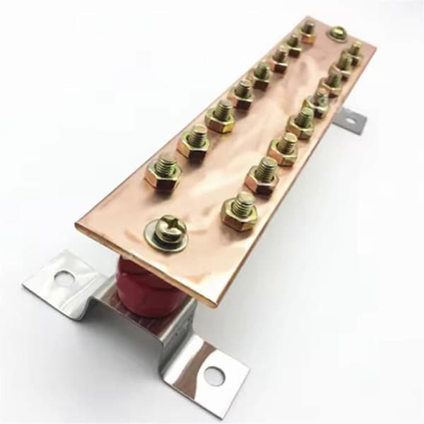 5x50x300mm Tinned Copper Earthing Bar Potential Equalization Battery Link Earthing Bar