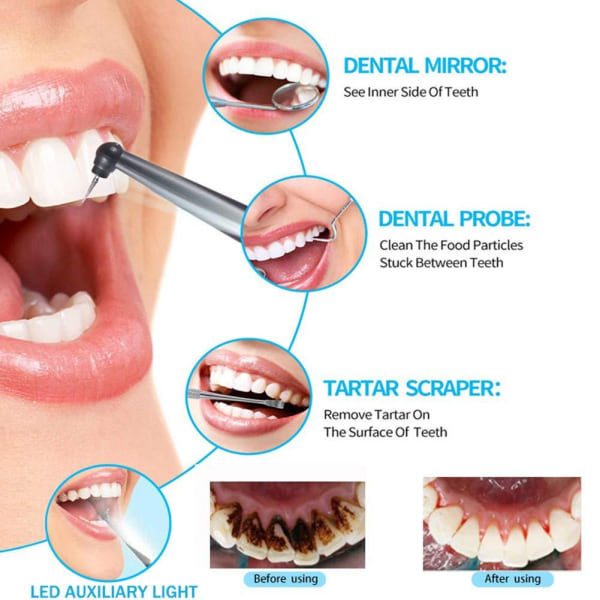Langaton hammaslanka hampaille - 5 suuhuuhtelutilaa, kannettava ja ladattava IPX6, vedenpitävä, tehokas akunkesto