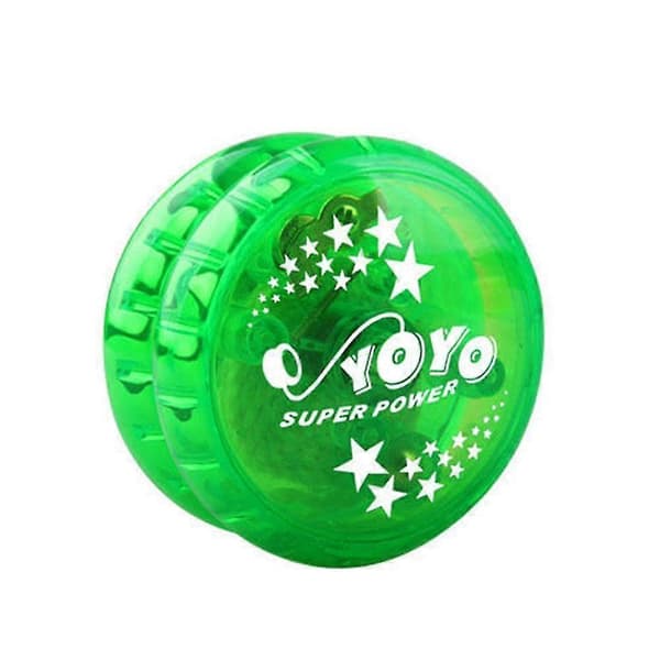 Lysende Yoyo-bold med LED-lys Farverig Karrusel Yo-Yo Børnelegetøj Underholdning