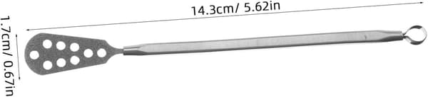 Double-headed Stainless Steel Callus Remover Tool Dead Skin File Foot Scrubber Practical Foot Scraper