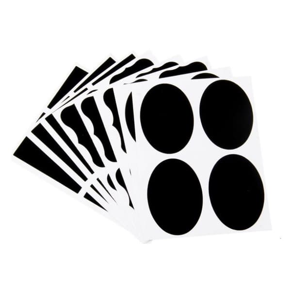 Kitchen Labels Glass Bottle Sticker Reusable Chalk Label Bottle