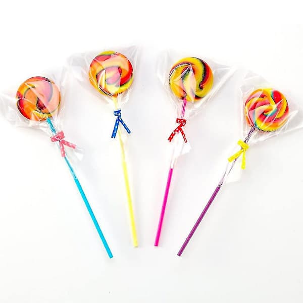 100 stk. slikkepindstave, Marshmallow