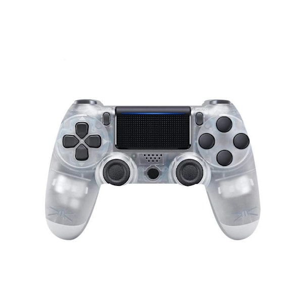 PS4 Handkontroll Dualshock Trådlös för Playstation 4_c Transparent White