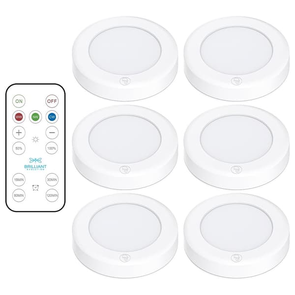 Brilliant Evolution LED-kohdevalot kaukosäätimellä – 6 kpl_TF