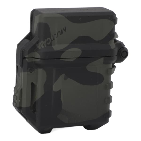 Universal Tactical Lighter Case, Multifunctional, Waterproof and Drop-proof Protective Case for Lighters - Black Camouflage