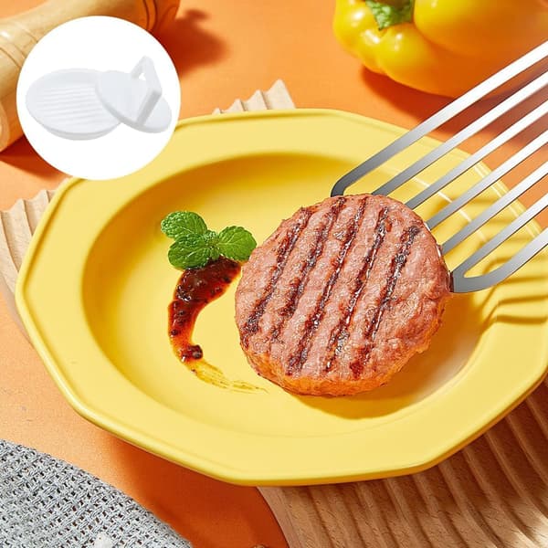 2-pack Burger Press Patty Makers, Burger Molds Easy Release Hamburger Patty Press, Burger Meat Sausage Beef Molds