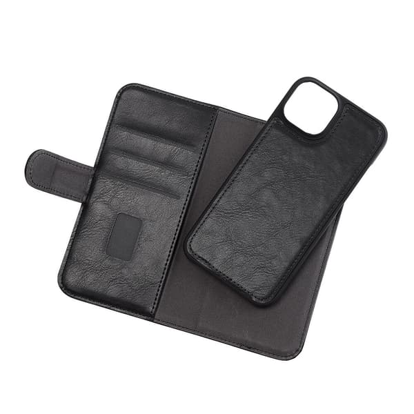 GEAR iPhone 14/13 2-i-1 Magnetisk Cover / Etui Sort 60 60